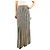 Gabriela Hearst Gonna midi a righe in maglia bianca e nera - size M Nero