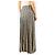 Gabriela Hearst Gonna midi a righe in maglia bianca e nera - size M Nero - vista 3