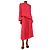 Valentino Conjunto de top y falda de seda rosa - size UK 8