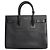 Saint Laurent borsa sac de jour in pelle martellata nera Nero