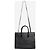 Saint Laurent borsa sac de jour in pelle martellata nera Nero - vista 2