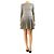 Chanel Graues Mini-Kleid aus Mohair-Kaschmir-Mischung - size UK 8