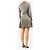 Chanel Graues Mini-Kleid aus Mohair-Kaschmir-Mischung - size UK 8 - Ansicht 2