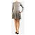 Chanel Graues Mini-Kleid aus Mohair-Kaschmir-Mischung - size UK 8 - Ansicht 4