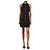 Veronica Beard Schwarzes ärmelloses Hemdkleid - size UK 8