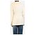 Totême Cream collarless cinched jacket - size UK 6 - view 2