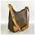Borsa a tracolla Louis Vuitton Monogram Boulogne 30 Marrone - vista 2