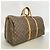 Borsa Louis Vuitton Boston Monogram Keepall Bandoulière 55 Marrone - vista 2