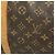 Borsa Louis Vuitton Boston Monogram Keepall Bandoulière 55 Marrone - vista 9
