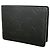 Louis Vuitton Monogram Shadow Bill Wallet Black