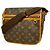 Borsa a tracolla Louis Vuitton Monogram Bosphore PM Marrone