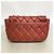 Borsa a tracolla Chanel Mini Matelassé Rosso - vista 10