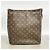 Borsa a tracolla Louis Vuitton Monogram Looping GM Marrone - vista 12