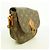 Borsa a tracolla Louis Vuitton Monogram Mini Saint Cloud Marrone - vista 2