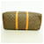 Louis Vuitton Boston Monogram Keepall 50 Marrone - vista 3