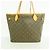 Borsa Tote Louis Vuitton Monogram Neverfull MM Marrone - vista 14