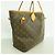 Borsa Tote Louis Vuitton Monogram Neverfull MM Marrone - vista 2