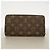 Louis Vuitton Monogram Zippy Wallet Braun - Ansicht 8