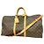 Louis Vuitton Boston Monogram Keepall Bandoulière 55 Marrone