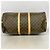 Louis Vuitton Boston Monogram Keepall Bandoulière 55 Marrone - vista 3