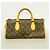 Borsa Louis Vuitton Monogram Popincourt M40009 Marrone - vista 12