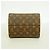 Borsa Louis Vuitton Monogram Fold Tote PM Marrone Crudo Fuschia - vista 3