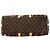 Louis Vuitton Boston Monogram Keepall Bandoulière 45 Marrone Multicolore - vista 3