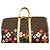 Louis Vuitton Boston Monogram Keepall Bandoulière 45 Marrone Multicolore - vista 9