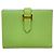 Hermès Cartera Hermes Bearn Compact Verso Verde