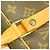 Borsa Louis Vuitton Monogram Portedocuments Voyage Marrone - vista 7