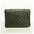 Borsa a tracolla Chanel in pelle d'agnello nera Nero - vista 10