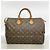 Borsa Louis Vuitton Monogram Speedy 35 Marrone - vista 11