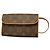 Louis Vuitton Monogram Pochette Florentine Fanny Pack Marrone
