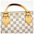 Borsa Tote Louis Vuitton Damier Azur Saleya PM Bianco - vista 10