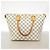 Borsa Tote Louis Vuitton Damier Azur Saleya PM Bianco - vista 12