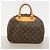 Borsa Louis Vuitton Monogram Trouville Marrone - vista 13