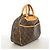 Borsa Louis Vuitton Monogram Trouville Marrone - vista 2