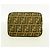 Borsa a tracolla Fendi Zucca in nylon e canvas Marrone - vista 3