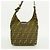 Borsa a tracolla Fendi Zucca in nylon e canvas Marrone - vista 9