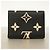 Cartera Tri-Fold Louis Vuitton Negro Beige - vista 9