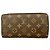 Louis Vuitton Monogram Zippy Wallet Rot