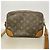 Borsa a tracolla Louis Vuitton Monogram Trocadero 24 Marrone - vista 12