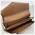 Louis Vuitton Monogram Portefeuille Sarah Long Wallet Marrone - vista 3