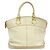 Bolso Louis Vuitton Suhali Lockit MM Blanco