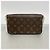 Louis Vuitton Monogram Pochette Felicie Wallet Marrone Fuschia - vista 12