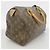 Borsa Louis Vuitton Monogram Speedy 25 Marrone - vista 2