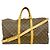 Louis Vuitton Monogram Keepall Bandoulière 50 Marrone