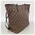 Borsa Tote Louis Vuitton Damier Neverfull MM Rosa Damier ebene - vista 2