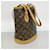 Borsa Tote Louis Vuitton Monogram Bucket PM Marrone - vista 2