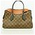 Borsa Tote Louis Vuitton Monogram Tuileries Marrone - vista 8